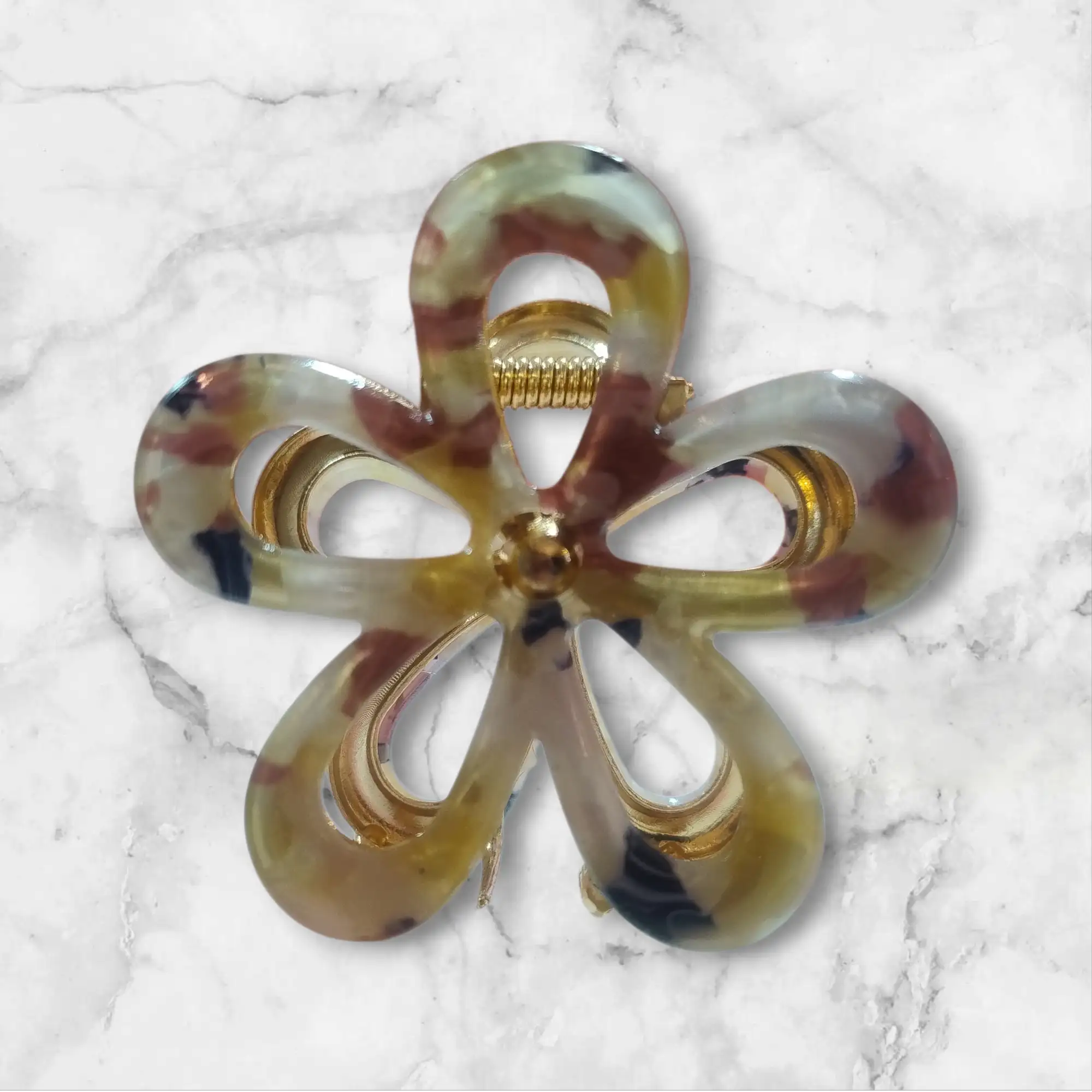 Hebilla Mariposa Dorada